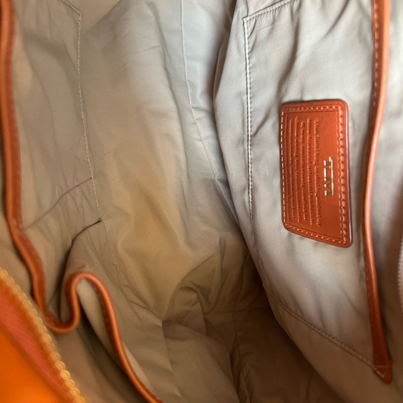 Tumi Orange Handbag - Picture 13 of 16